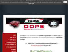 Tablet Screenshot of dellorto-pe.com